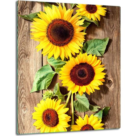 Glasplatte, Tischplatte, 40x52, Blumen (1/5)