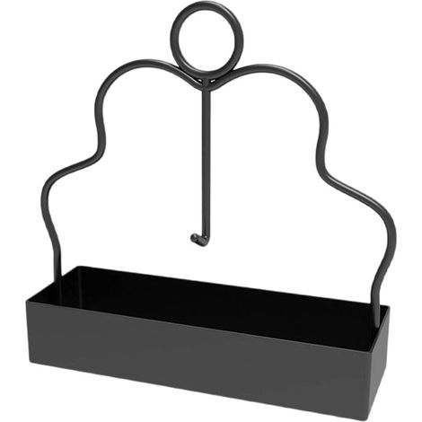 Moskitospiralenhalter aus Schmiedeeisen im nordischen Stil – eine Metall-Hängeschale für Moskitospiralen, geeignet für den Innen- und Außenbereich. (1/4)
