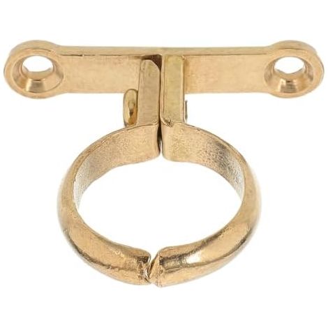Collier de Serrage en Laiton pour Tuyau Design Esthétique, Fixation Polyvalente Applications Industrielles et Domestiques, Accessoire Plomberie Solide - (1/5)