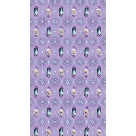 Rideau occultant taille L La Reine des Neiges portrait Elsa de Disney 140CM X 245CM (1/3)