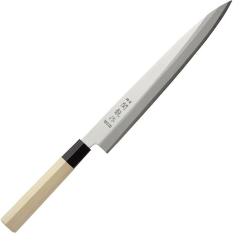 Coltello giapponese SASHIMI con manico in legno 240 mm - Hendi 845042 (1/3)