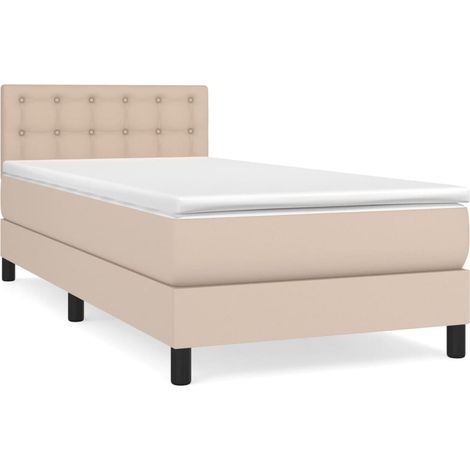 Maison Exclusive - Boxspringbett Matratze Cappuccino-Braun 100x20 (1/5)