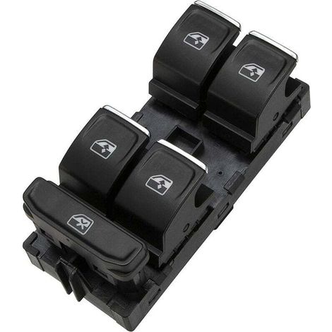 Interrupteur de Fenêtre Golf Mk7, KASturbo Bouton Lève Vitre pour Passat Touran Tiguan Arteon Karoq Kodiq Leon 5G0959857