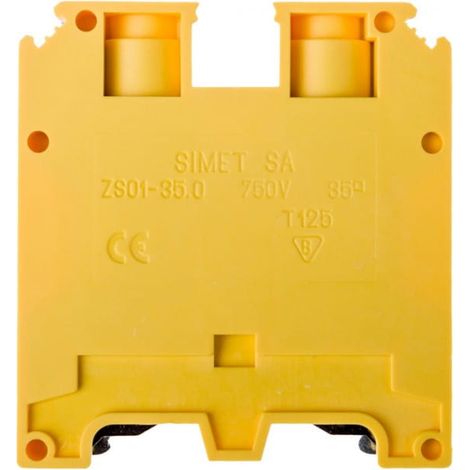 Schutzschienenverbinder 35mm2 grün-gelb ZSO1-35.0 14703319 /4 Stück/