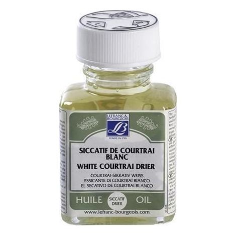 Siccatif - Colart - Courtrai blanc - 75 ml - Sans plomb - Flacon