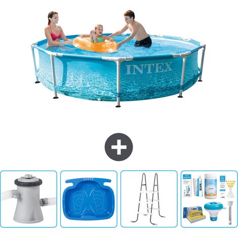 Intex Piscine Tubulaire Ronde - 305x76 cm - 5-pièces S22445
