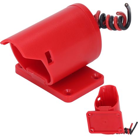 Batterieadapter 12V 55,6A Isoliertes ABS-Gehäuse Batterieadapter für M12 mit Montagehalterung (1/5)