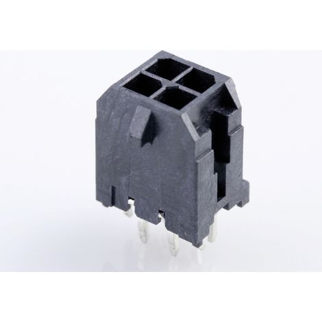 Molex Einbau-Stiftleiste (Standard)  Polzahl Gesamt 4 Rastermaß: 3 mm 430450426 1 St. Tray