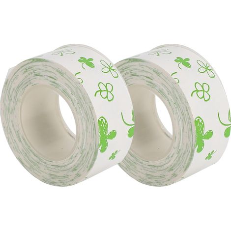 Lot de 2 rubans d'étiquettes imprimés, papier thermique mignon pour étiqueteuse KINGJIM/TEPRA LR5C (EQT028) (1/5)