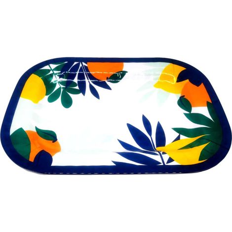 Plat de Service Imprimé "Rio" 43cm Multicolore (1/2)