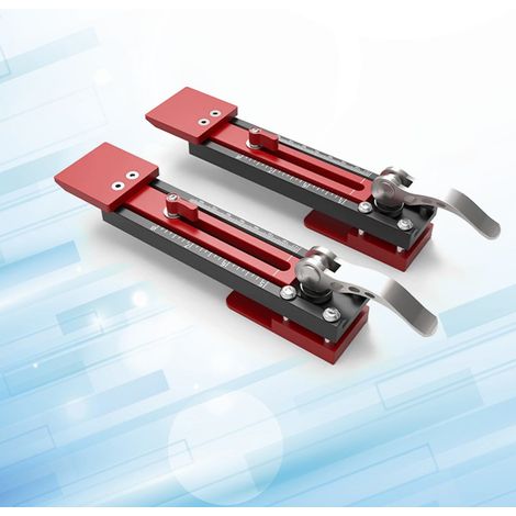 Herramienta de montaje para revestimiento de fachada de fibra de carbono, kit de reparación de 2 piezas, modelo estándar de 161 x 44 mm. (1/5)