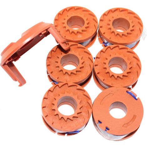 Bobine et Ligne avec Capuchon pour ALDI Gardenline CGT18KL2, Lux 18Li/25, MacAllister MGTP18Li, MGT1825Li, MGT1827Li, McGregor MCT1825, MCT2X1825, MET2523, Powerplus POWDPG7540, POWXG801010 - (1/5)