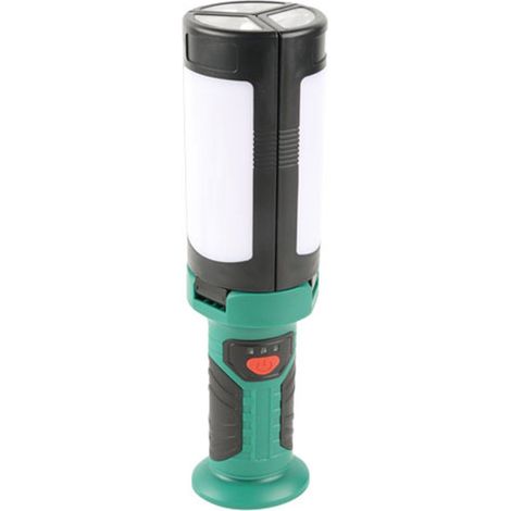 Torche de travail LED rechargeable USB avec 2 lames repliables 600lm
