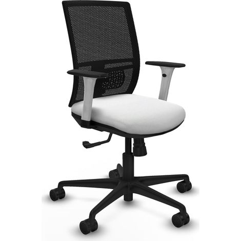 Sedia ufficio piqueras y crespo Yunquera nero schiuma nylon (1/2)