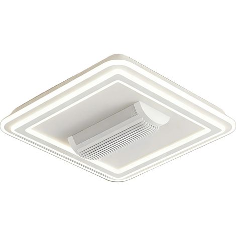Ventilateur de plafond, design sans pales, fonctionnalités de télécommande, BLANC (1/2)