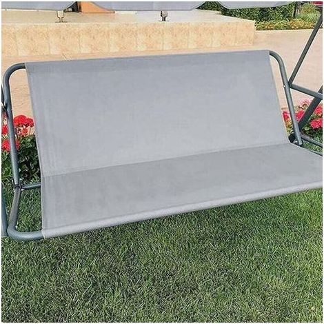 DBBEGK 1PCS (138x50x50 cm, Gris)Housse de Siège de Balancelle, Toile de Balancelle Jardin, Imperméable Couverture de Siège Balançoire, Housse Coupe-Vent, de Rechange pour Chaise Extérieur (1/4)