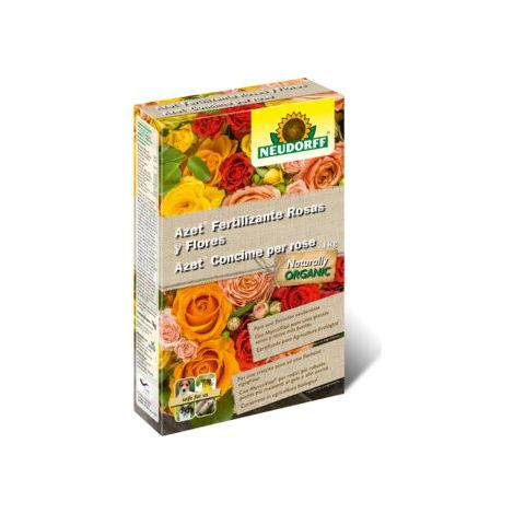Neudorff Fertilizante Orgánico Rosas y Flores Granulado 1 kg (1/2)