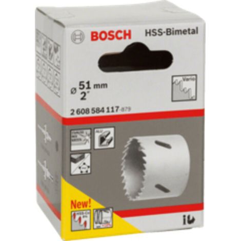 BOSCH-A SEGA A TAZZA BIMETALLICA HSS D 51