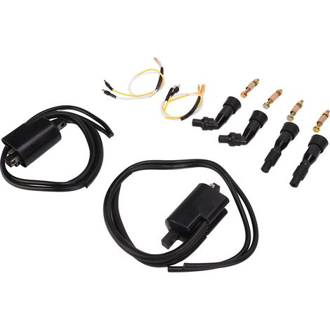 bobines d'allumage 30501‑300‑003 avec capuchons de bougie, compatibles avec CB750K, CB750A et CB750F. (1/5)