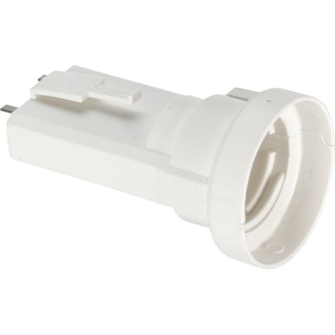 DEBFLEX - DOUILLE DCL E27 BLANC (1/5)