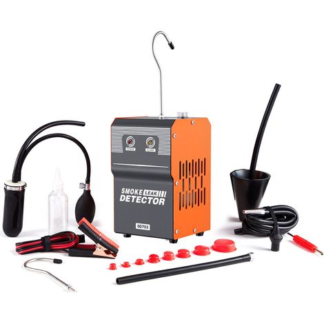 Détecteur de fuites pour machine à fumée automobile, testeur de diagnostic de vide EVAP 12 V CC avec pompe à air intégrée, détecteur de diagnostic de carburant à double mode pour conduites de vide pou (1/5)