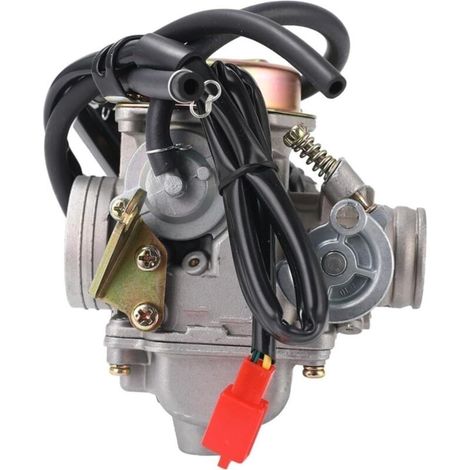 AMXCNOY PD24J Vergaser für GY6 125cc 150cc 4-Takt ATV-Motoren mit Elektrostarter (1/4)
