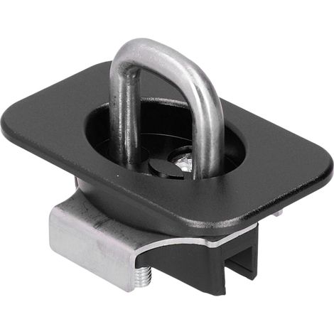 anneaux d'ancrage en acier inoxydable noir pour benne de camion F150 2015-2021, points d'attache latéraux de remplacement robustes. (1/5)