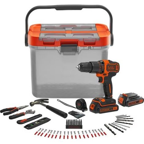 Akku-Bohrschrauber mit Schlag 'Bcksb04-Qw' 18 V - 1,5 Ah Lithium