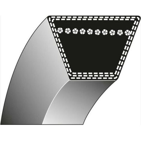 TORO CABALLO DE RUEDAS Correa trapezoidal para tractor de césped de 38'' (97 cm)