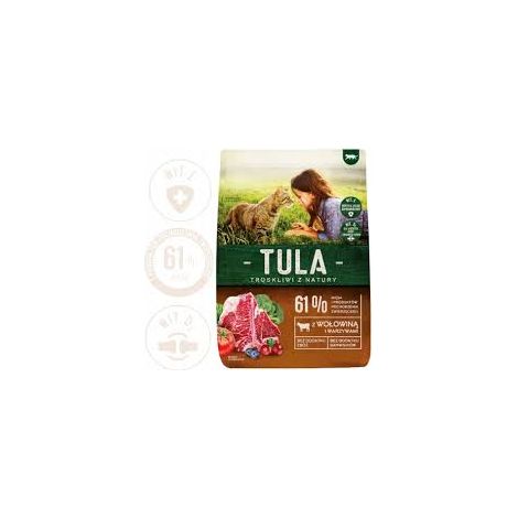Tula krma PARA gatos seco 1.4 KG carne de res vegetales