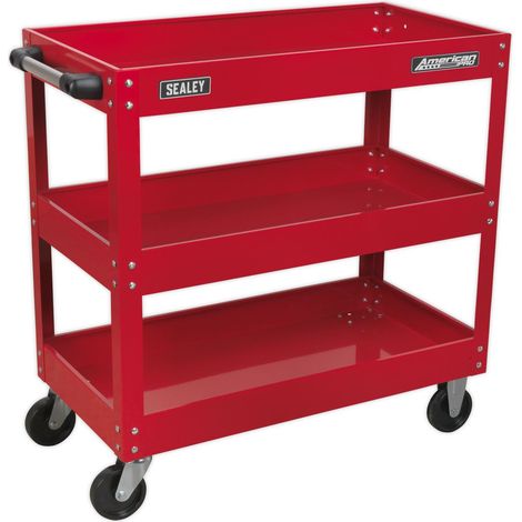 Sealey CX108 American PRO Heavy-Duty Workshop Trolley 3-Level (1/2)