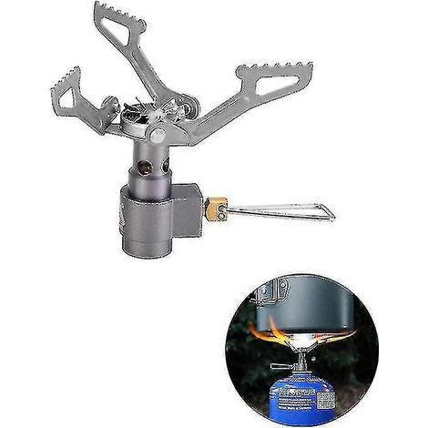 Compatible avec le réchaud de camping ultraléger en alliage de titane BRS-3000T, le réchaud à gaz et les équipements de cuisine extérieure Hfmqv (1/5)