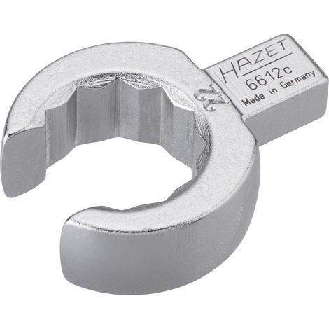Attache male polygonale ouverte/carré 22mm 9x12mm Hazet (1/3)