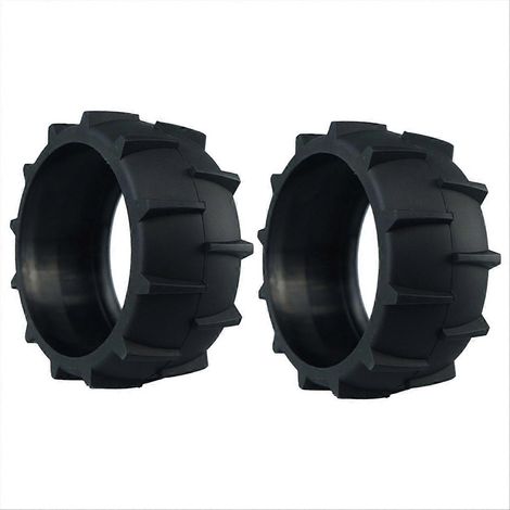 Lot de 2 poulies anti-roulis en caoutchouc pour robot tondeuse A1 (accessoires pour tondeuse robot). (1/5)