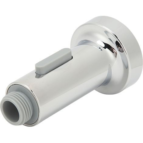 Tête de Robinet Universelle ABS Anti-Éclaboussures pour Évier de Cuisine, Chromé (1/5)