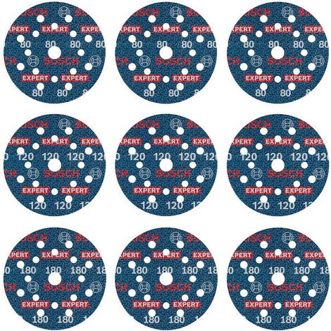 Bosch Expert O780 Schleifscheiben-Set 125 mm (1/7)