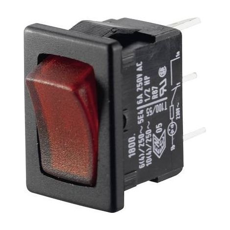 Marquardt Interruttore a bilanciere 01800.1104-02 250 V/AC 6 A 1 x Off / On IP40 Permanente 1 pz.