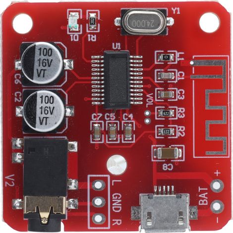 Récepteur Bluetooth 5.0 Carte Audio HD Décodeur MP3 Sans Perte Transmission Sans Fil XH-A250 Module Stéréo (1/5)