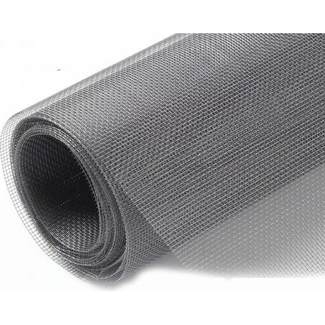 Moustiquaire en Fibre de Verre Ignifuge Grand Store Toile Filet Voile Film Moustiquaire Plissée Adaptable 80 x 120cm (1/5)