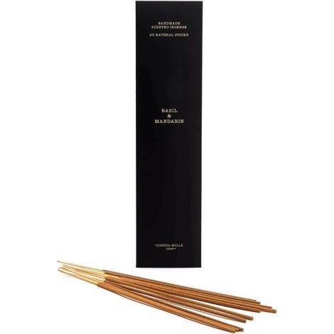 Cereria Molla Incenso Basilico e Mandarino Confezione 20 Stick