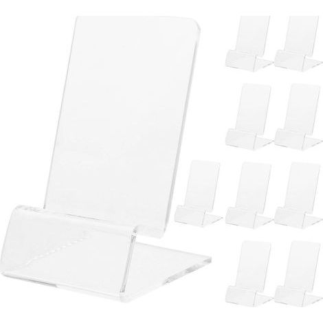 Set mit 10 Acryl-Handyständern, Handydisplays, Tisch-Handyhaltern – 10,00 x 7,00 x 6,00 cm (1/3)