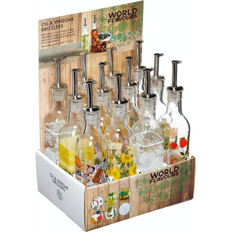 Rechtsherzpresse M259281 - Einfacher Öl- und Essigkrug of Glas