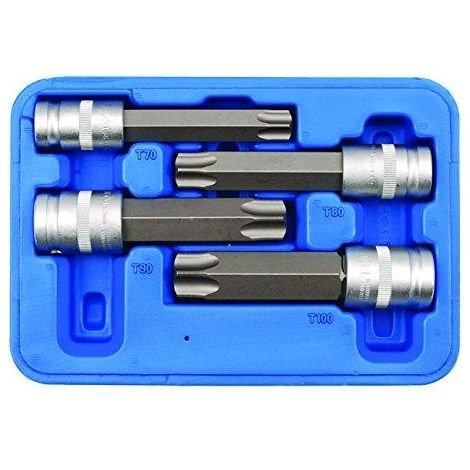 Juego de dados bgs technic acero cromo vanadio plata 12 5 mm