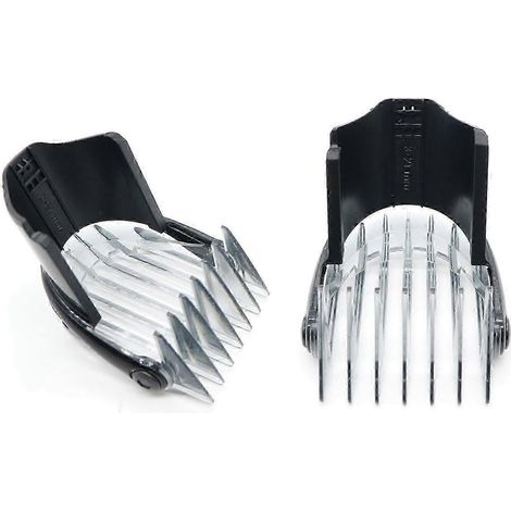 Peigne petit format 3-21 mm pour tondeuse à cheveux PHILIPS QC5010 QC5050 QC5053 QC5070 QC5090 (lot de 2) (1/5)