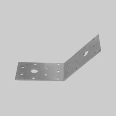 Piastra ad angolo 135° pesante 389 80x80x50 mm (25 pezzi) (1/2)