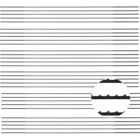 30 Pièces Lames de Scie à Chantourner 130mm, Lame de Scie a Metaux Nr. 1/2/3/4/5/6, Scies à Chantourner pour Bois, Métal, Plastique, Fabrication de Bijoux et Artisanat (1/5)