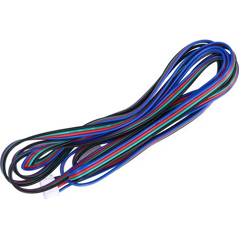 Câble d'extension moteur extrudeur pour imprimante 3D Voron 2.4, rallonge filaire robuste, connectique précise, adaptée à l'axe E, remplacement fiable, câblage optimisé, pièce détachée compatible. (1/5)