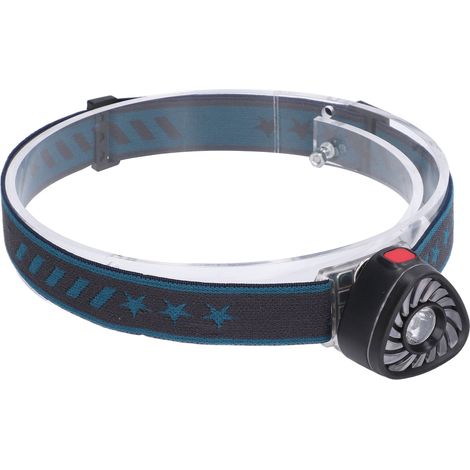 Lampe frontale rechargeable pour vélo, compacte et légère, idéale pour cyclisme, randonnée, course et camping. (1/5)