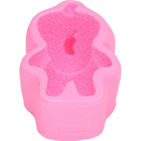Moule en silicone Petit ours exquis à faire soi-même, moule à gâteau en silicone pour fondant et chocolat, outils de pâtisserie (1/5)