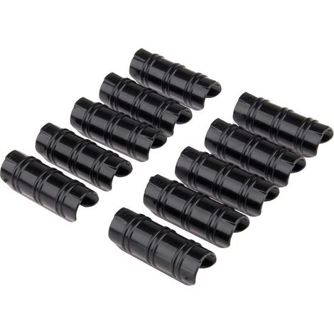 20pcs Clips de Film de Serre, Clips pour Serre, Film Pince en Matériau ABS, Clip Tube de Bâtiments de Jardin 19-20mm, Clip Tube Serrage Connecteur Kit (1/5)